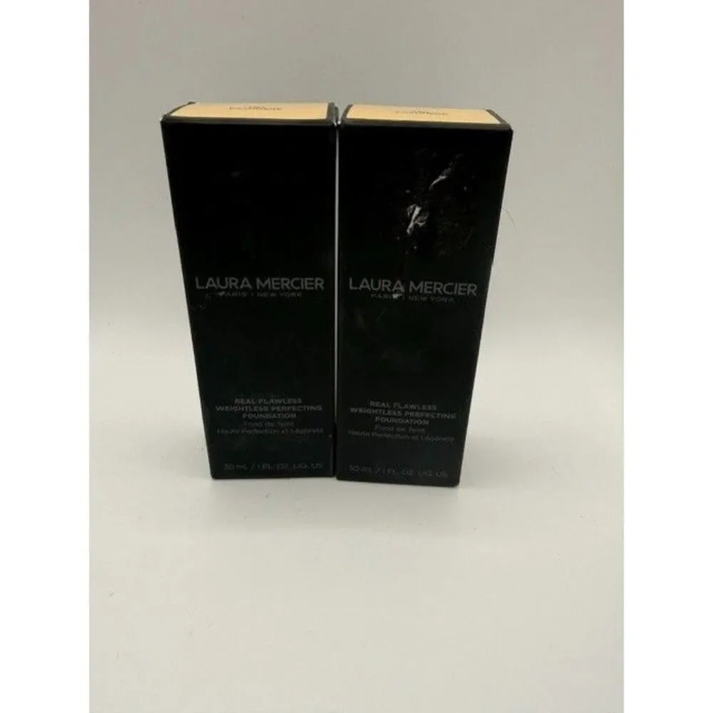 Laura Mercier Real Flawless Weightless Perfecting Foundation 1W1 Cashmere Lot 2